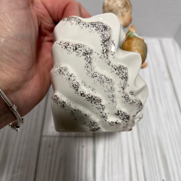 Inarco Japan E-436 ceramic girl with basket planter Cleveland Ohio - Picture 7 of 9